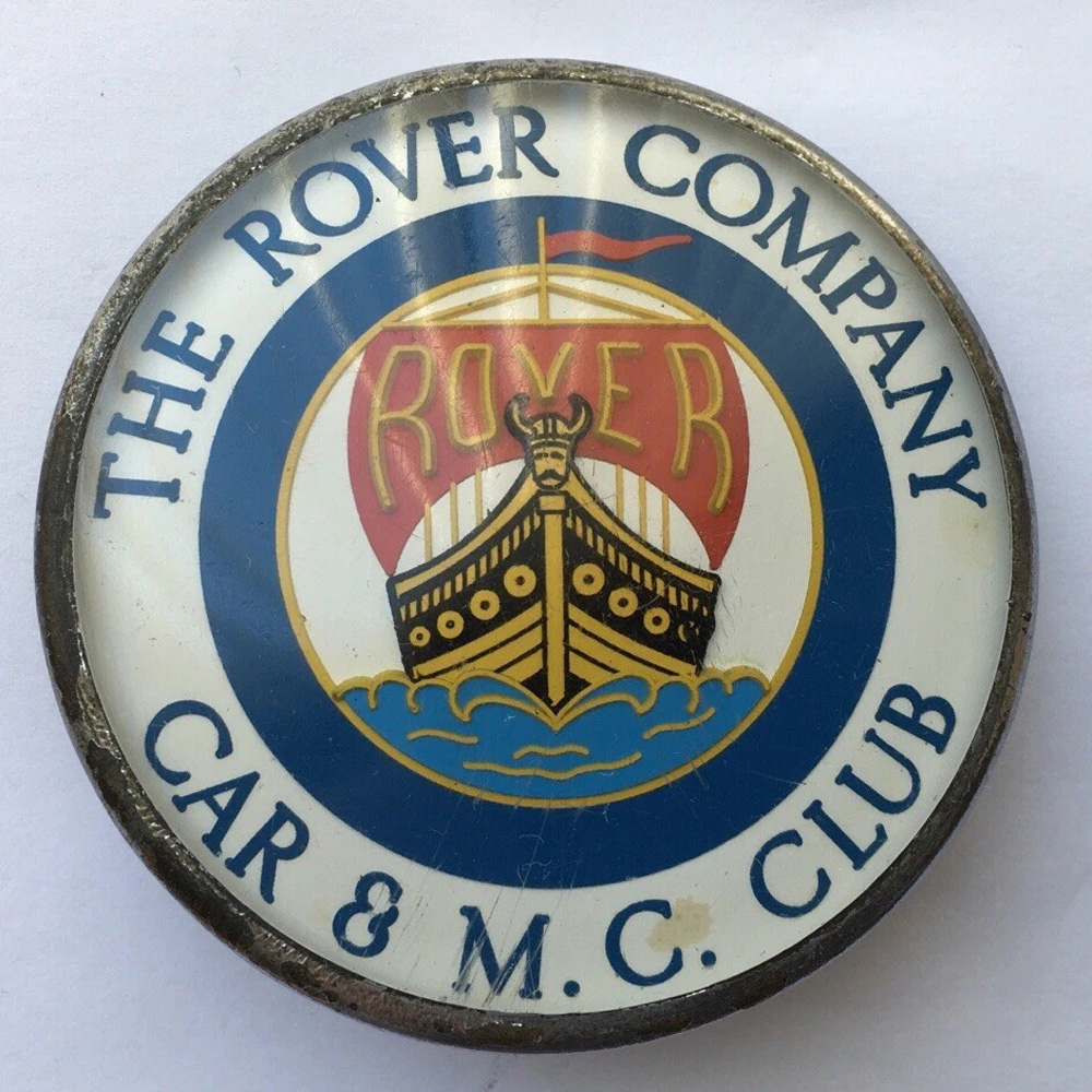 Rover Owners Company Car & Motor Cycle Club car badge